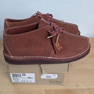Men’s Wallabee Suede Shoes - Brown Used Size 12